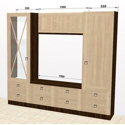 Гостиная Ambianta Eldorado 4 2.2м (Кремона) Thumb