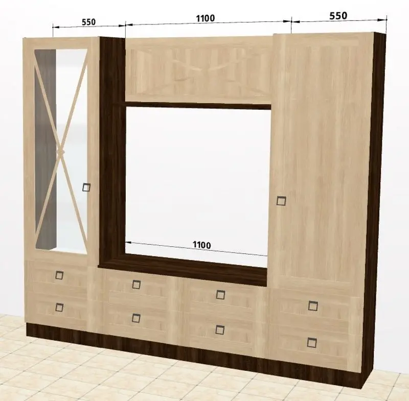 Гостиная Ambianta Eldorado 4 2.2м (Кремона)