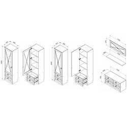 Гостиная Ambianta Eldorado 4 2.2м (Кремона) Thumb