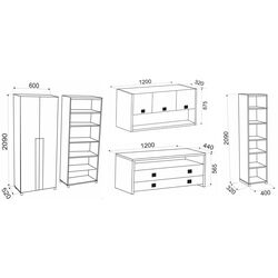 Living Ambianta Oscar 2 2.2m (Bardolino) Thumb