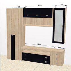 Living Ambianta Oscar 4 2.2m (Bardolino) Thumb