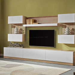 Гостиная Ambianta Palermo 1 3.0м (Белый/Бардолино)