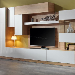 Гостиная Ambianta Palermo 3.4м (Белый/Бардолино)