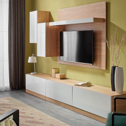 Гостиная Ambianta Palermo II 2.6м (Белый/Бардолино)