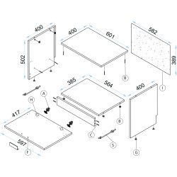 Living Arta Mobilei G01 AM112 (Sonoma Oak/Graphite) Thumb