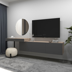 Гостиная Arta Mobilei G02 AM113 (Sonoma Oak/Graphite)