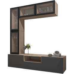 Living Arta Mobilei G05 AM116 (Sonoma Oak/Graphite) Thumb