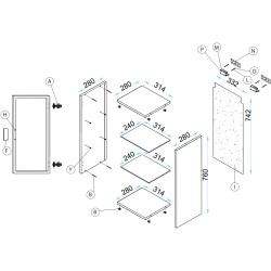 Living Arta Mobilei G05 AM116 (Sonoma Oak/Graphite) Thumb