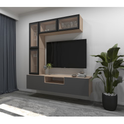 Living Arta Mobilei G05 AM116 (Sonoma Oak/Graphite) Thumb