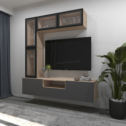 Гостиная Arta Mobilei G05 AM116 (Sonoma Oak/Graphite)