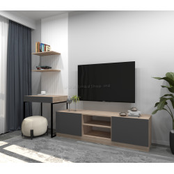 Гостиная Arta Mobilei G06 AM117 (Sonoma Oak/Graphite) Thumb