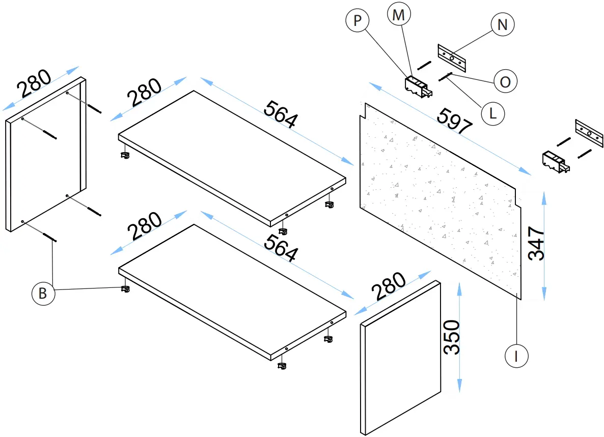 Гостиная Arta Mobilei G07 AM118 (Sonoma Oak/Graphite)