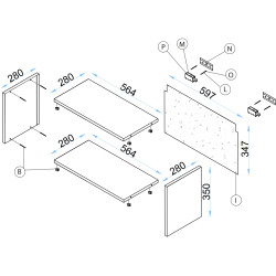 Гостиная Arta Mobilei G08 AM119 (Sonoma Oak/Graphite) Thumb