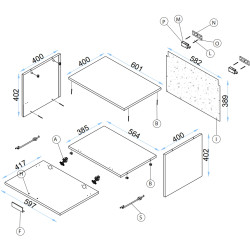 Living Arta Mobilei G10 AM121 (Sonoma Oak/Graphite) Thumb