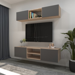 Гостиная Arta Mobilei G10 AM121 (Sonoma Oak/Graphite)