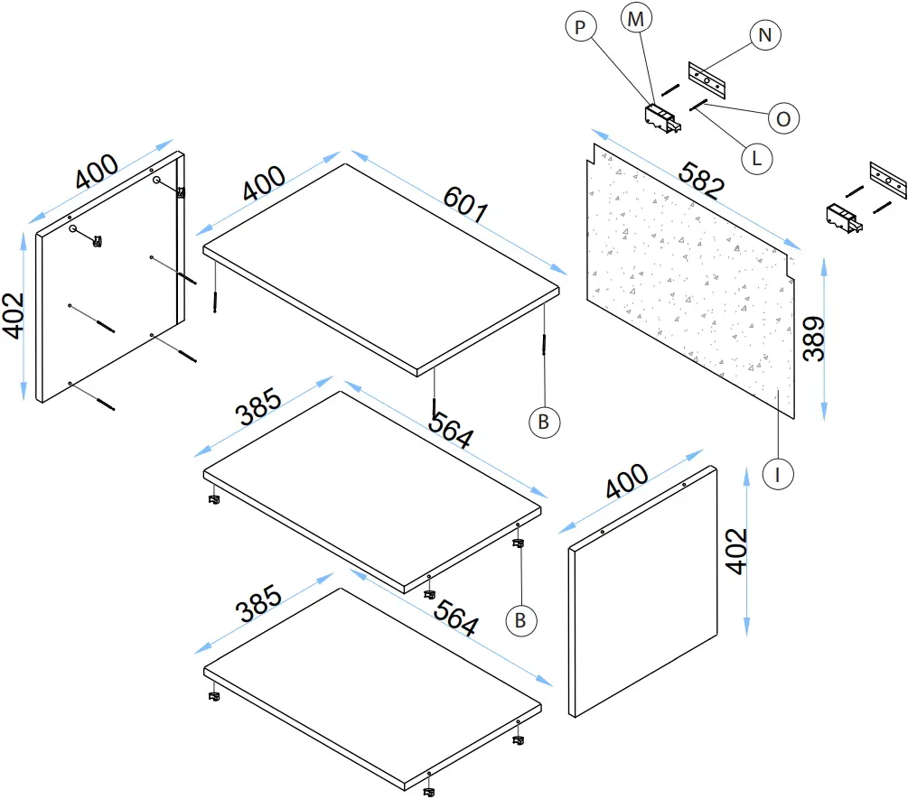Living Arta Mobilei G10 AM121 (Sonoma Oak/Graphite)