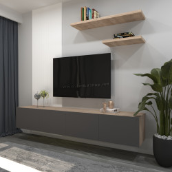 Гостиная Arta Mobilei G11 AM122 (Sonoma Oak/Graphite)