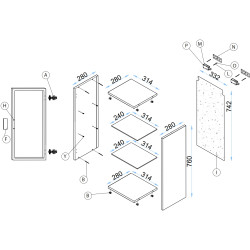 Living Arta Mobilei G12 AM123 (Sonoma Oak/Graphite) Thumb