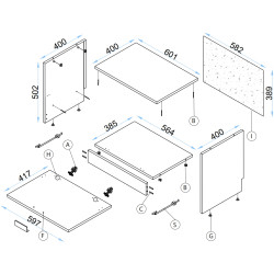 Living Arta Mobilei G13 AM124 (Sonoma Oak/Graphite) Thumb