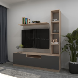 Гостиная Arta Mobilei G13 AM124 (Sonoma Oak/Graphite)