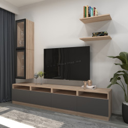 Гостиная Arta Mobilei G14 AM125 (Sonoma Oak/Graphite)