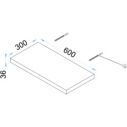 Living Arta Mobilei G14 AM125 (Sonoma Oak/Graphite) Thumb