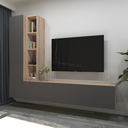 Гостиная Arta Mobilei G15 AM126 (Sonoma Oak/Graphite)