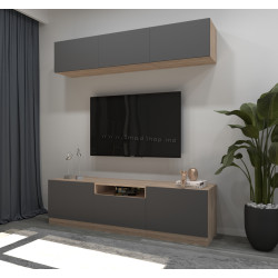 Гостиная Arta Mobilei G18 AM129 (Sonoma Oak/Graphite) Thumb