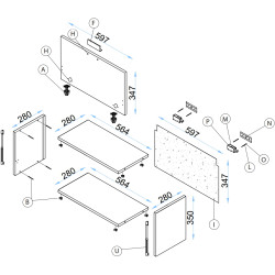 Гостиная Arta Mobilei G18 AM129 (Sonoma Oak/Graphite) Thumb