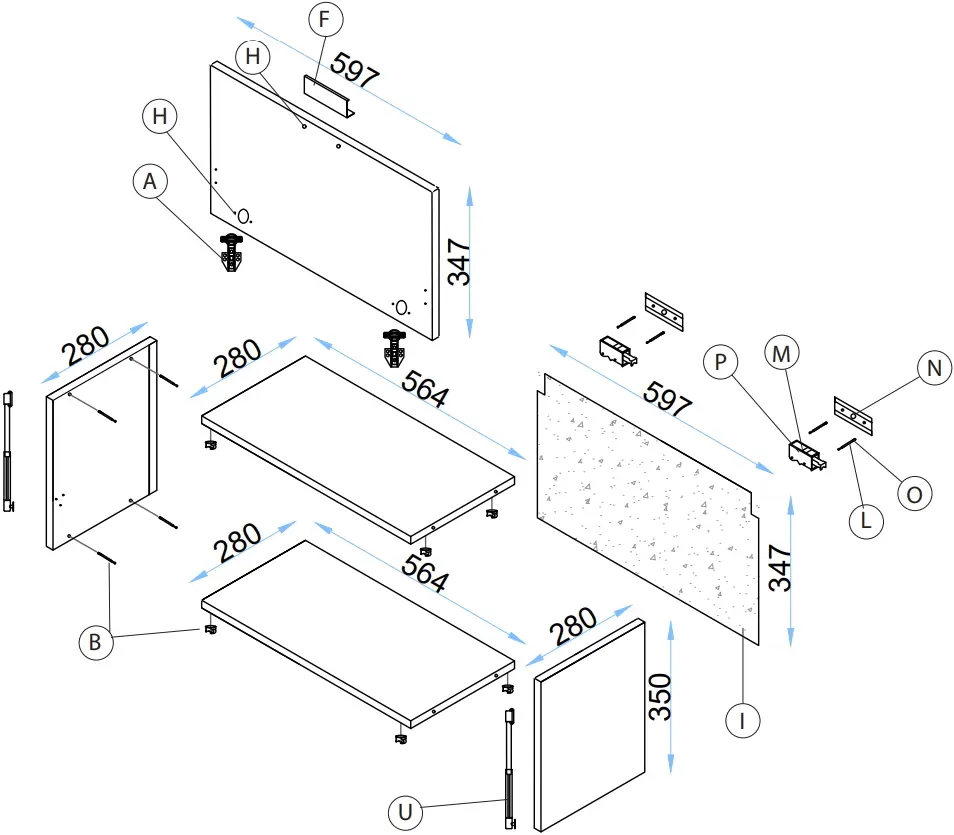 Гостиная Arta Mobilei G18 AM129 (Sonoma Oak/Graphite)