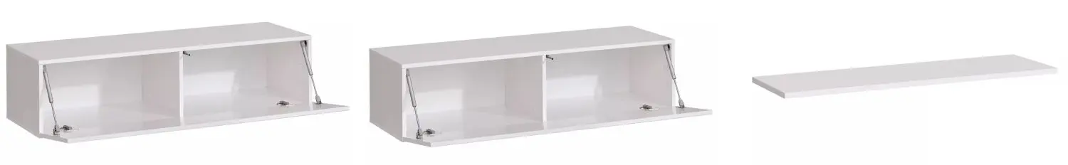 Living ASM Switch II WWS SW SB2 1.3m (White Gloss/White Matt/Black Matt)