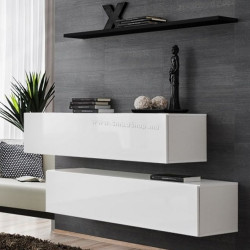 Living ASM Switch II WWS SW SB2 1.3m (White Gloss/White Matt/Black Matt)