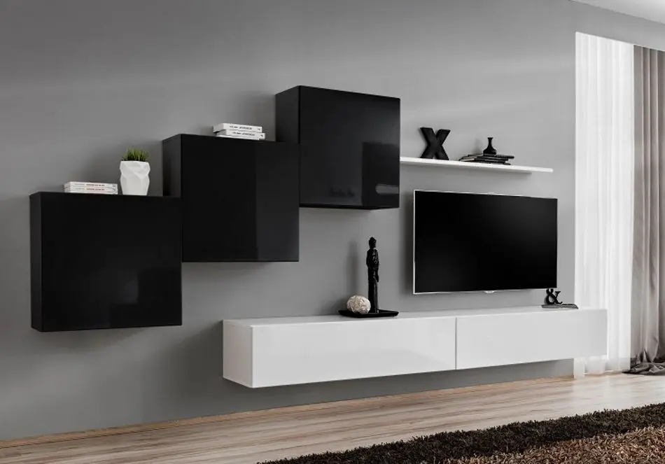 Living ASM Switch X ZW SW10 3.3m (White Gloss/Black Gloss)