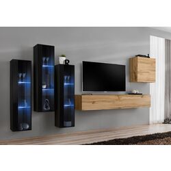 Гостиная ASM Switch XIII SWT SW13 3.3м (Black Gloss/Wotan Oak) Thumb