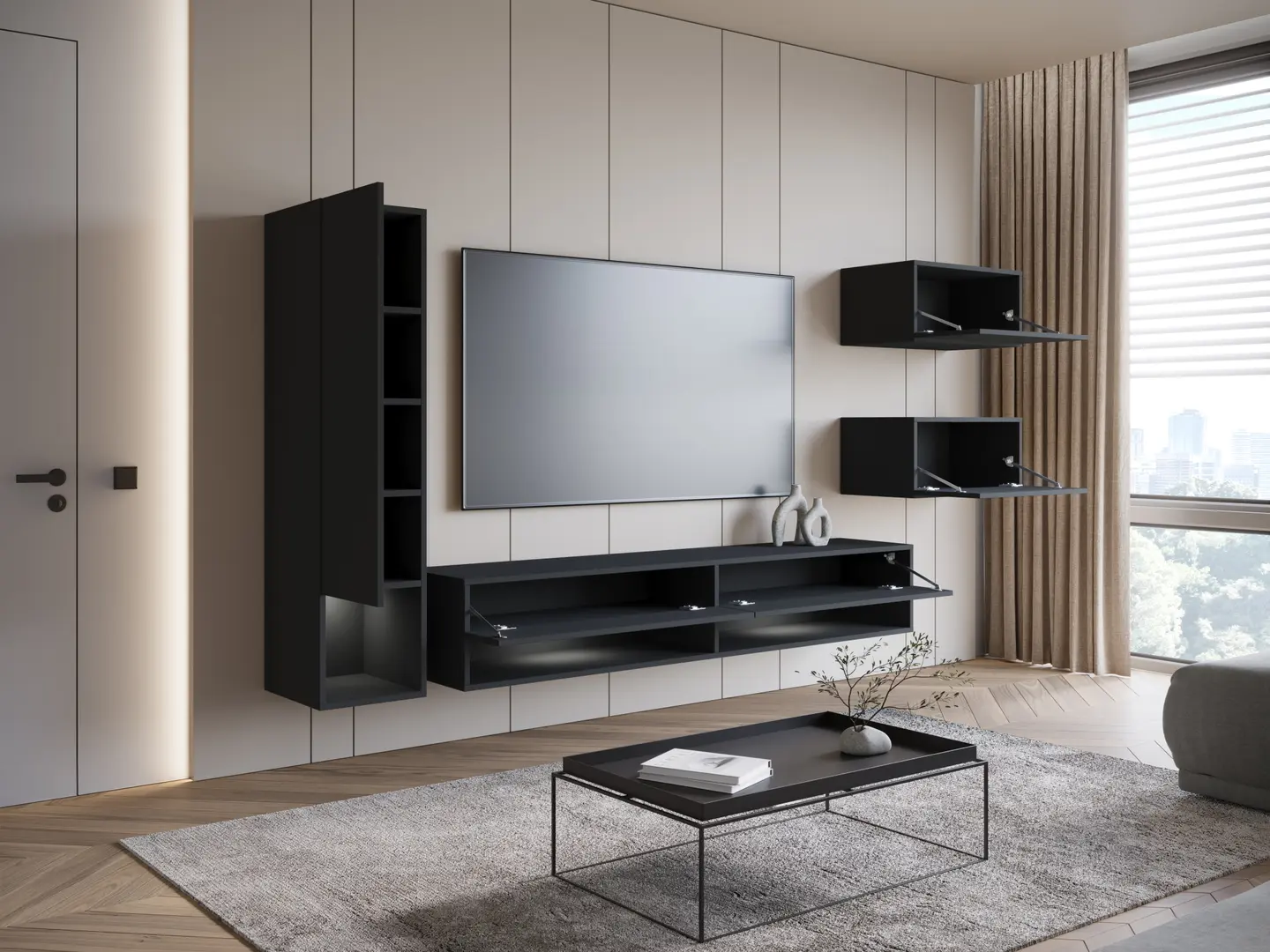 Living Bratex Amadeo (Graphite Black)