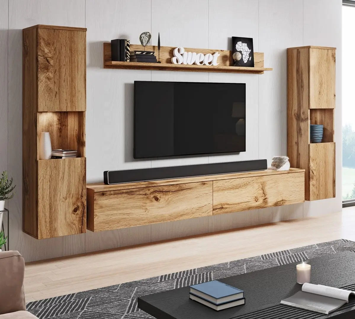 Living Bratex Paris XL (Wotan Oak)