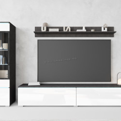 Living Bratex Vera I (Matera/White Gloss)