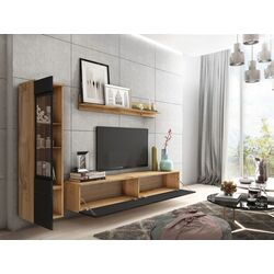 Living Bratex Vera I (Wotan Oak/Black Gloss) Thumb