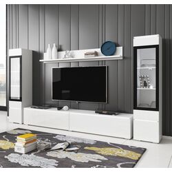 Living Bratex Vera II (White/White Gloss) Thumb