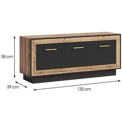 Гостиная Fadome Fox A (Egger/Black) Thumb