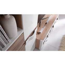 Living Fadome Passionata (Sanremo Oak Dark/White Gloss/Sanremo Oak Light) Thumb