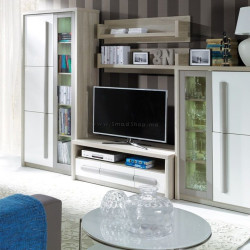 Living Yasen Roma A (Ash/White Gloss/Gray Matt)