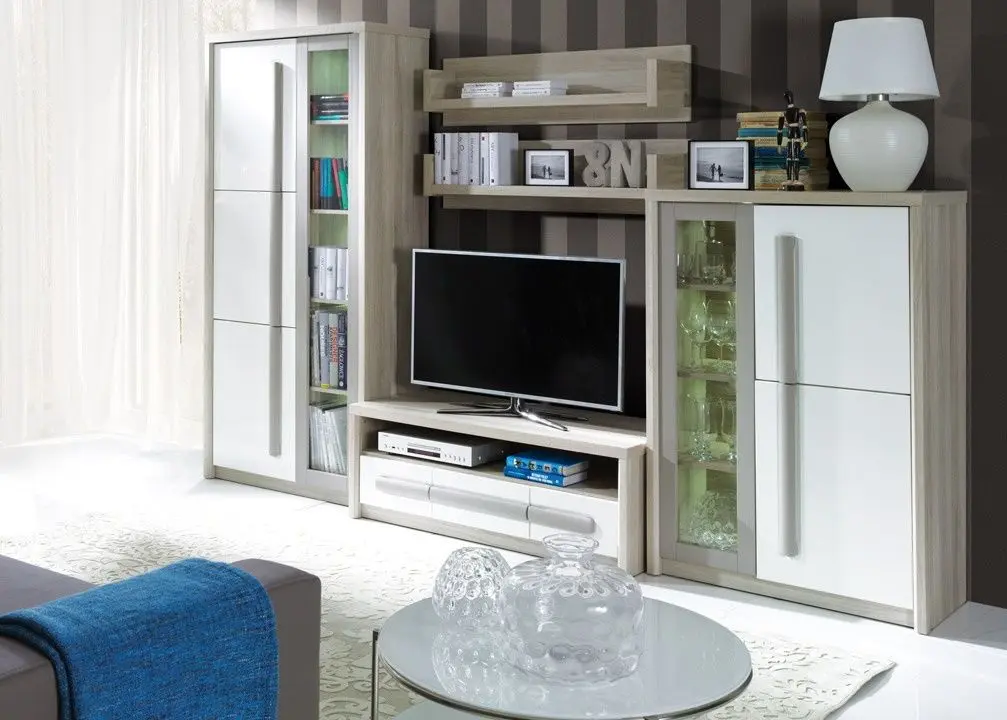 Living Yasen Roma A (Ash/White Gloss/Gray Matt)