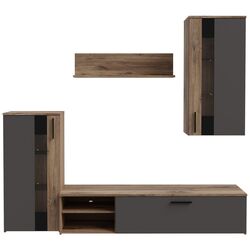 Living Fortuna Clara 213x184x41.3 (Flagstaff Oak/Grey) Thumb