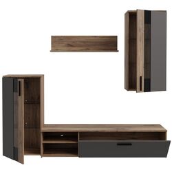 Living Fortuna Clara 213x184x41.3 (Flagstaff Oak/Grey) Thumb