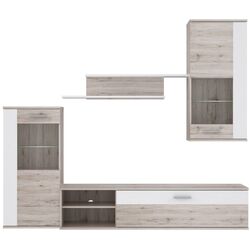 Living Fortuna Hunter 213x184x41.3 (Sand Oak/White) Thumb