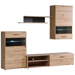 Living Fortuna Murphy 228.2x184x41.3 (Artisan Oak/Dark Concrete) Thumb