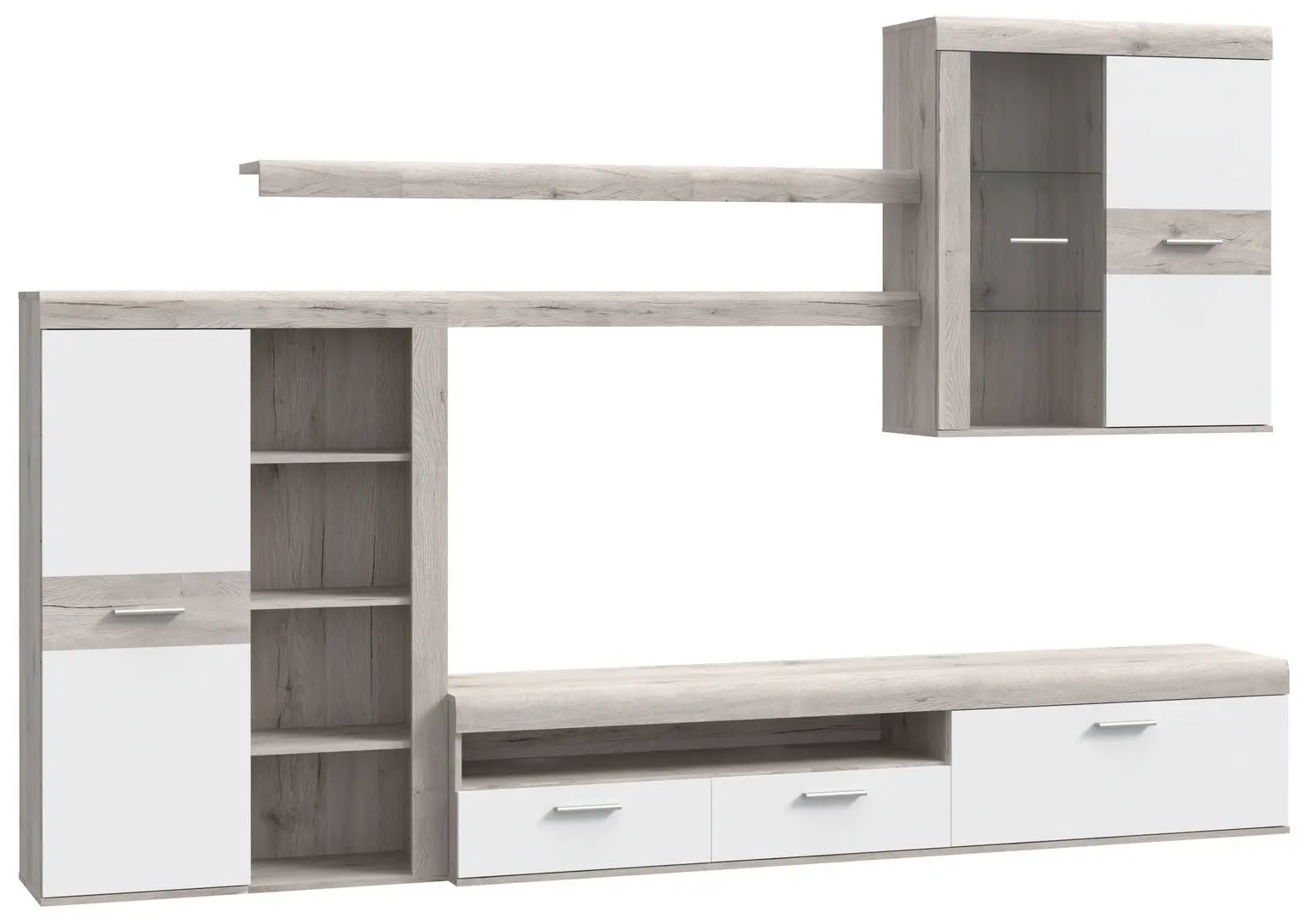 Living Fortuna Paul 300x200.9x41 (Sand Oak/White) - 8