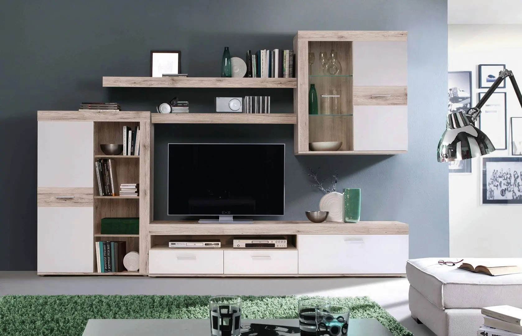 Living Fortuna Paul 300x200.9x41 (Sand Oak/White) - 10