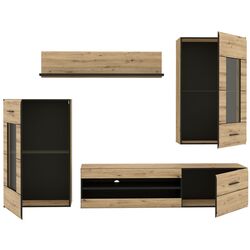 Living Fortuna Scarlett 238.2x168.4x41.1 (Artisan Oak/Black) Thumb